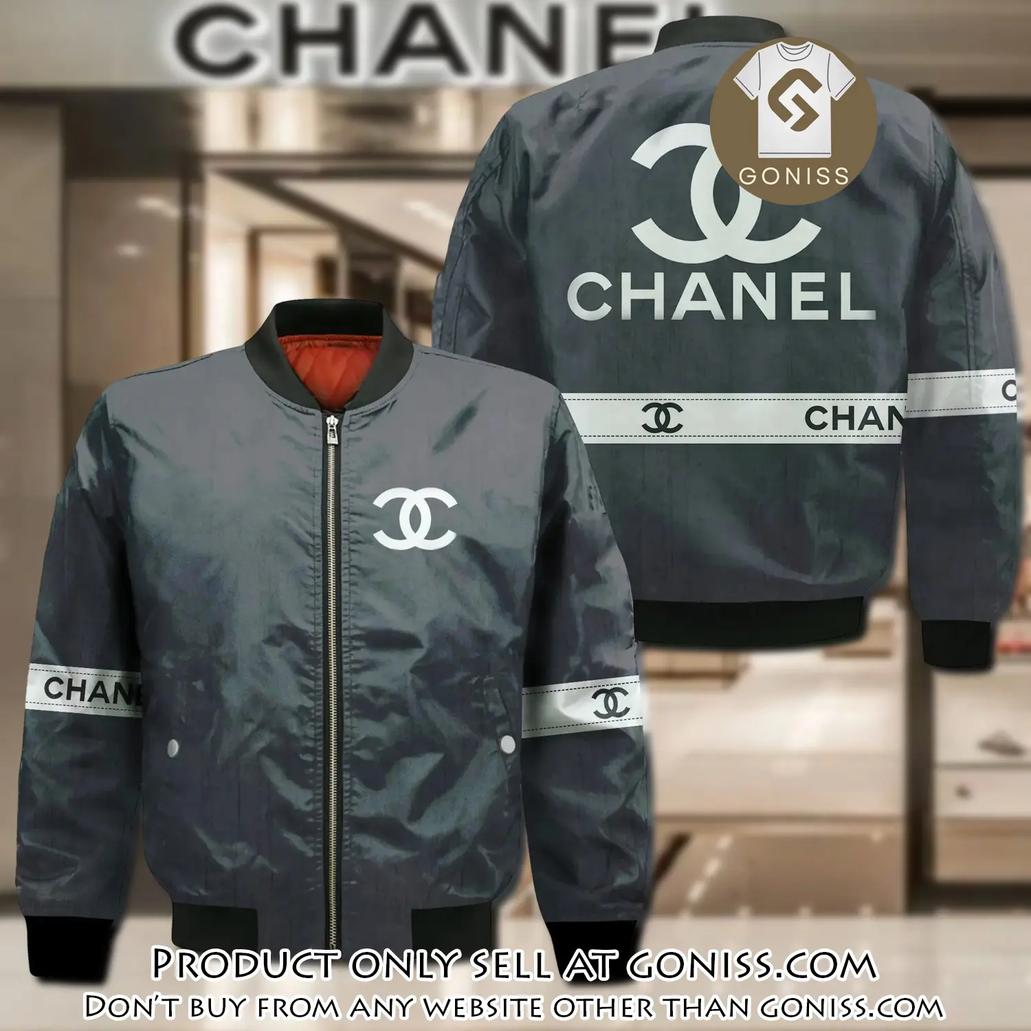 Chanel bomber jacket luxury brand clothing clothes outfit for men women 03 gn5537252